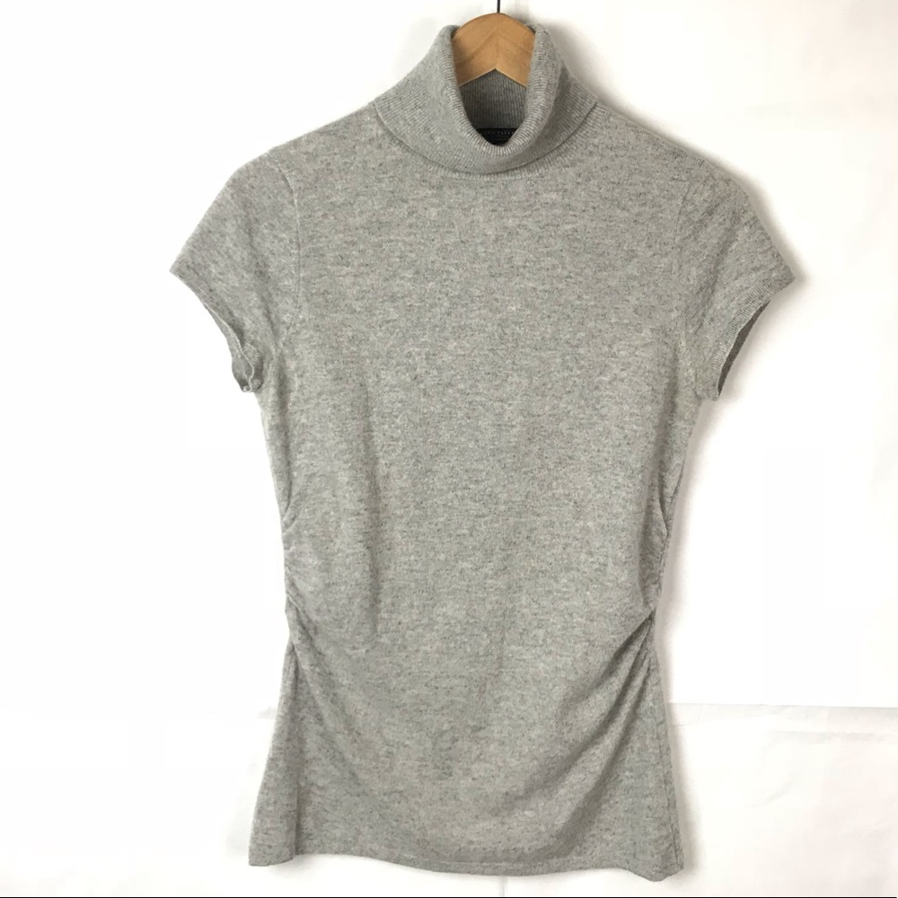 Ann Taylor Top 100% Cashmeres Medium Turtle Neck